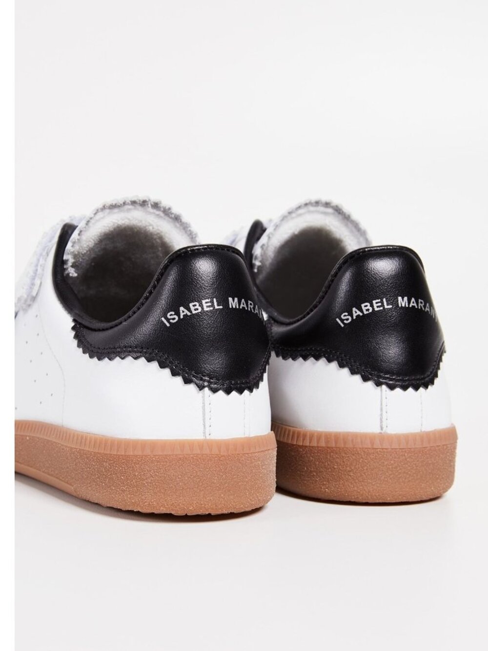 Isabel Marant Beth Classic Sneakers in White Leather 40 Womens Athletic - Picture 4 of 15